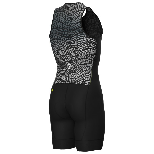 Alé - Dive Sleeveless Tri Unitard - Radeinteiler Gr L schwarz/grau von Alé