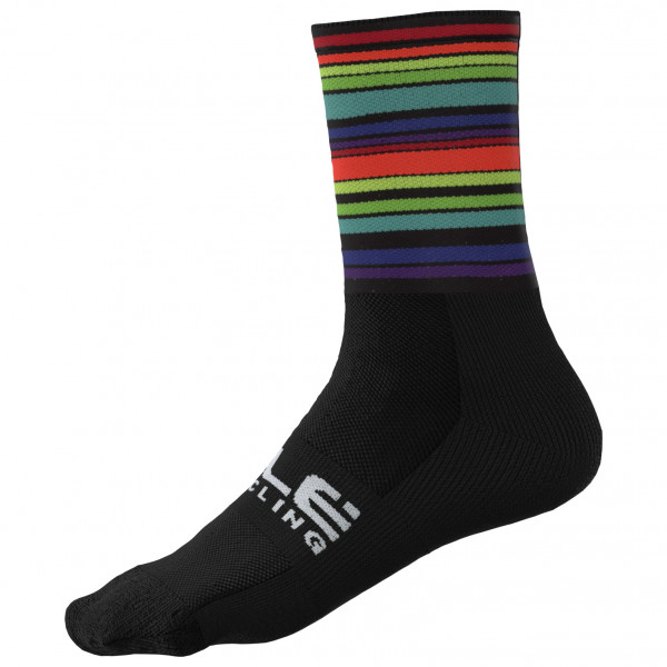 Alé - Flash Socks - Radsocken Gr 40-43 - M schwarz von Alé