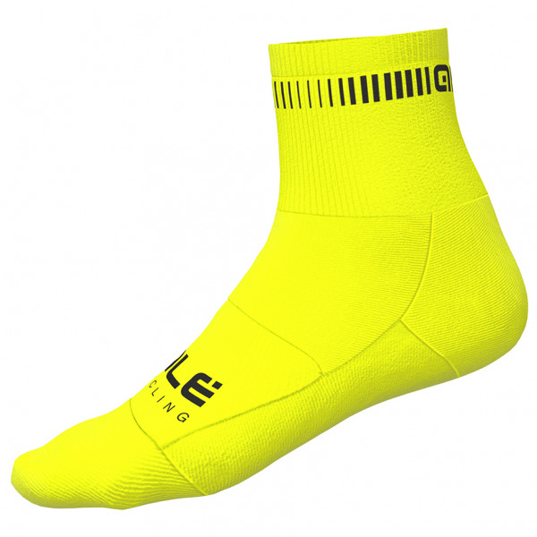 Alé - Logo Q-Skin Socks - Radsocken Gr 36-39 - S gelb Alé - Logo Q-Skin Socks - Radsocken Gr 36-39 - S gelb von Alé
