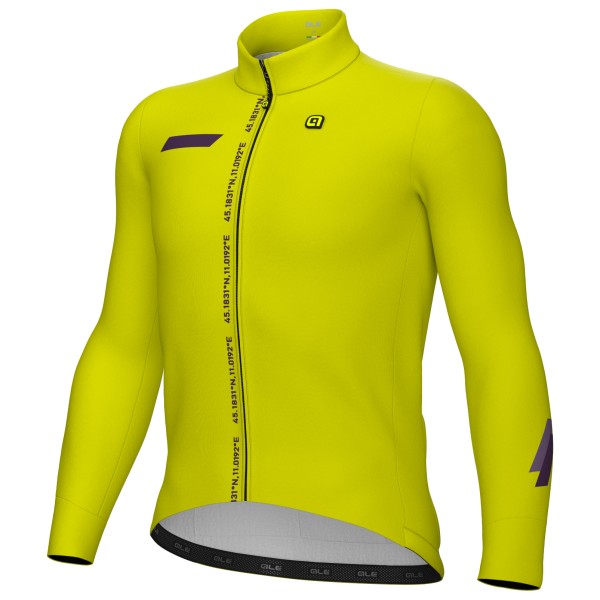 Alé - Pr-E Follow Me L/S Jersey - Radtrikot Gr 3XL;L;M;S;XL;XXL gelb;oliv von Alé