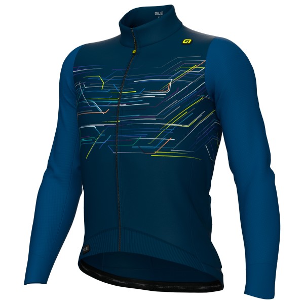 Alé - Pr-E Megabyte L/S Jersey - Radtrikot Gr 3XL blau von Alé