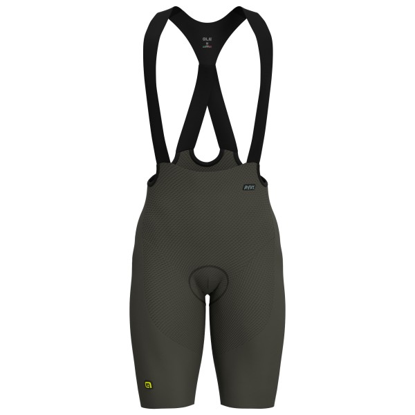 Alé - R-EV1 Voltage Bibshorts - Radhose Gr 3XL fango von Alé