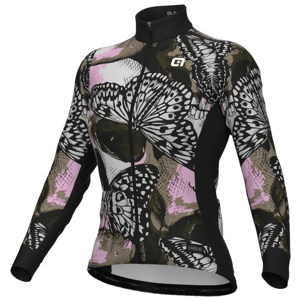 Alé - Women's PR-E Falena L/S Jersey - Radtrikot Gr L schwarz/grau von Alé