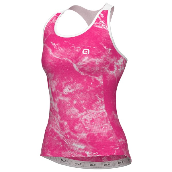 Alé - Women's Pragma Marble Tank Top - Rad Singlet Gr 4XL rosa von Alé