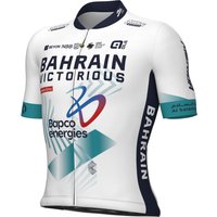 BAHRAIN VICTORIOUS 2025 Kurzarmtrikot, für Herren, Größe M, Fahrradtrikot, von Alé