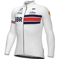 BRITISCHE NATIONALMANNSCHAFT 2025 Langarmtrikot, für Herren, Größe M, BRITISCHE NATIONALMANNSCHAFT 2025 Langarmtrikot, für Herren, Größe M, von Alé