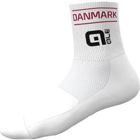 DÄNISCHE NATIONALMANNSCHAFT 2025 Radsocken, für Herren, Größe L, Socken DÄNISCHE NATIONALMANNSCHAFT 2025 Radsocken, für Herren, Größe L, Socken von Alé