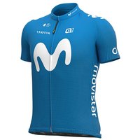 MOVISTAR TEAM 2021 Kurzarmtrikot, für Herren, Größe S, Radtrikot, MOVISTAR TEAM 2021 Kurzarmtrikot, für Herren, Größe S, Radtrikot, von Alé