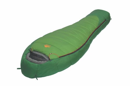 ALEXIKA Unisex-Adult Schlafsack Mountain, rechte Reißverschluss Trekking, grün/grau, 220 x 80 x 55 cm ALEXIKA Unisex-Adult Schlafsack Mountain, rechte Reißverschluss Trekking, grün/grau, 220 x 80 x 55 cm von Alexika