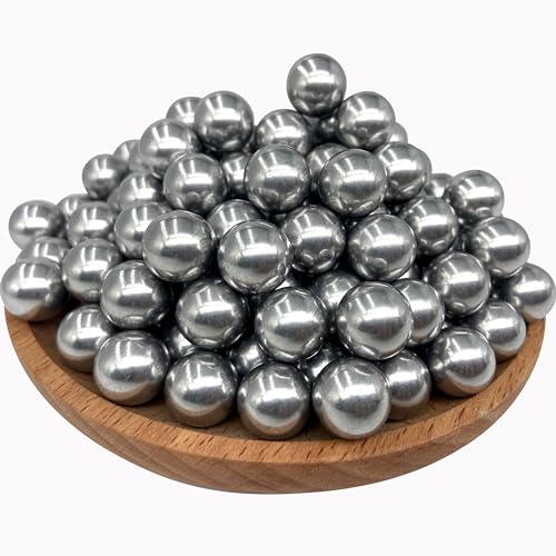 ALIEN PLAY 150 x 50 Kal Aluminium-Kugeln, Harte 50 Kal Munition, passend für Umarex T4E TR50/HDP50/HDR50, 2,8 g Wiederverwendbare solide kinetische Projektile Selbstverteidigung Paintball Bälle für ALIEN PLAY 150 x 50 Kal Aluminium-Kugeln, Harte 50 Kal Munition, passend für Umarex T4E TR50/HDP50/HDR50, 2,8 g Wiederverwendbare solide kinetische Projektile Selbstverteidigung Paintball Bälle für von Alien Play