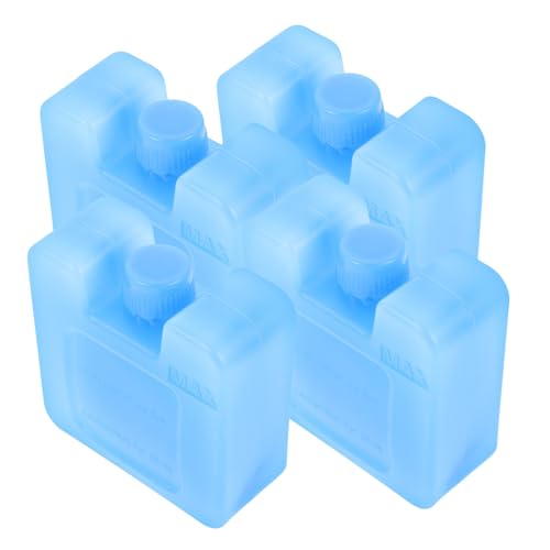 Alipis 4 Stück Wiederverwendbare Eisbeutel Kühltasche Für Mittagessen Eiswürfelformen Gefrierschrank Eisbeutel Klimaanlage Tragbarer Kühler Eishülle Blau von Alipis