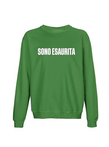 All You Can Tee Ali Mami, Sweatshirt mit Rundhalsausschnitt, Grün, XS All You Can Tee Ali Mami, Sweatshirt mit Rundhalsausschnitt, Grün, XS von All You Can Tee