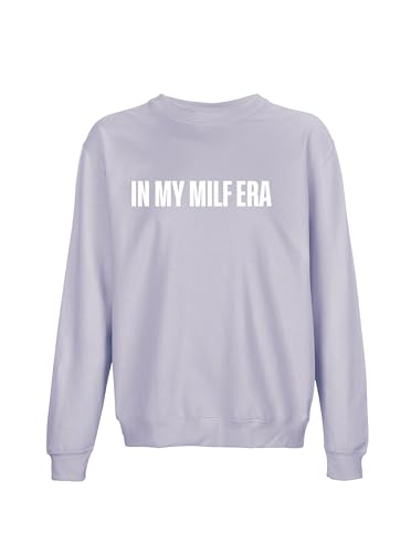 All You Can Tee Ali Mami, Sweatshirt mit Rundhalsausschnitt Milf, Lila, XS All You Can Tee Ali Mami, Sweatshirt mit Rundhalsausschnitt Milf, Lila, XS von All You Can Tee