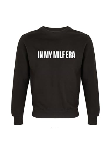 All You Can Tee Ali Mami, Sweatshirt mit Rundhalsausschnitt Milf, Schwarz, XL All You Can Tee Ali Mami, Sweatshirt mit Rundhalsausschnitt Milf, Schwarz, XL von All You Can Tee