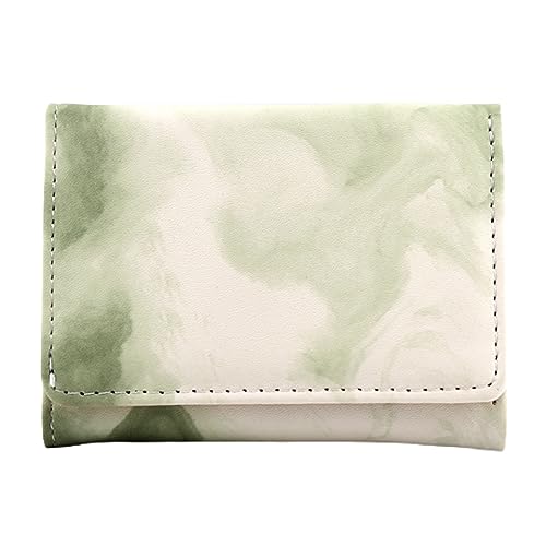 Allbestop Mode Gedruckt Orgel Karte Tasche Karte Clip Nette Kleine Frische Karte Position ID Tasche Damen Brieftasche Clutch Tasche Magische Brieftasche (Green, One Size) von Allbestop