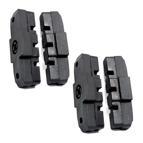 Alles-Rad Bremsbeläge Fahrrad - 1 Paar 2 Stück Bremsklötze Fahrrad für Magura HS11/HS22/HS33, 50mm Schwarz | Fahrrad Bremsbeläge für Magura Hydraulikbremszange - Set für Vorne und Hinten Alles-Rad Bremsbeläge Fahrrad - 1 Paar 2 Stück Bremsklötze Fahrrad für Magura HS11/HS22/HS33, 50mm Schwarz | Fahrrad Bremsbeläge für Magura Hydraulikbremszange - Set für Vorne und Hinten von Alles-Rad