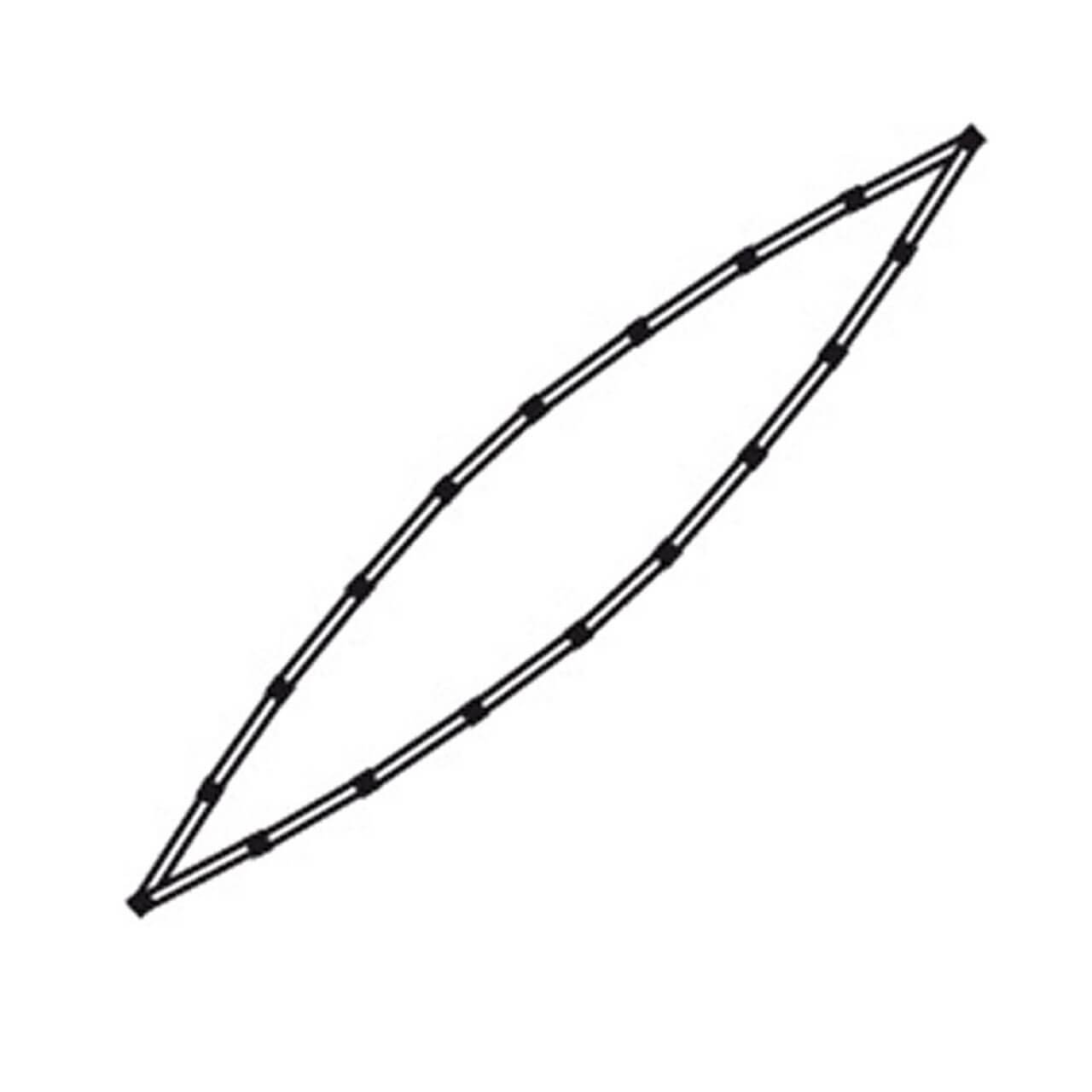 Ally Inner Chine Rod, Innerer Boden-Längsspant 16,5 Ally Inner Chine Rod, Innerer Boden-Längsspant 16,5 von Ally