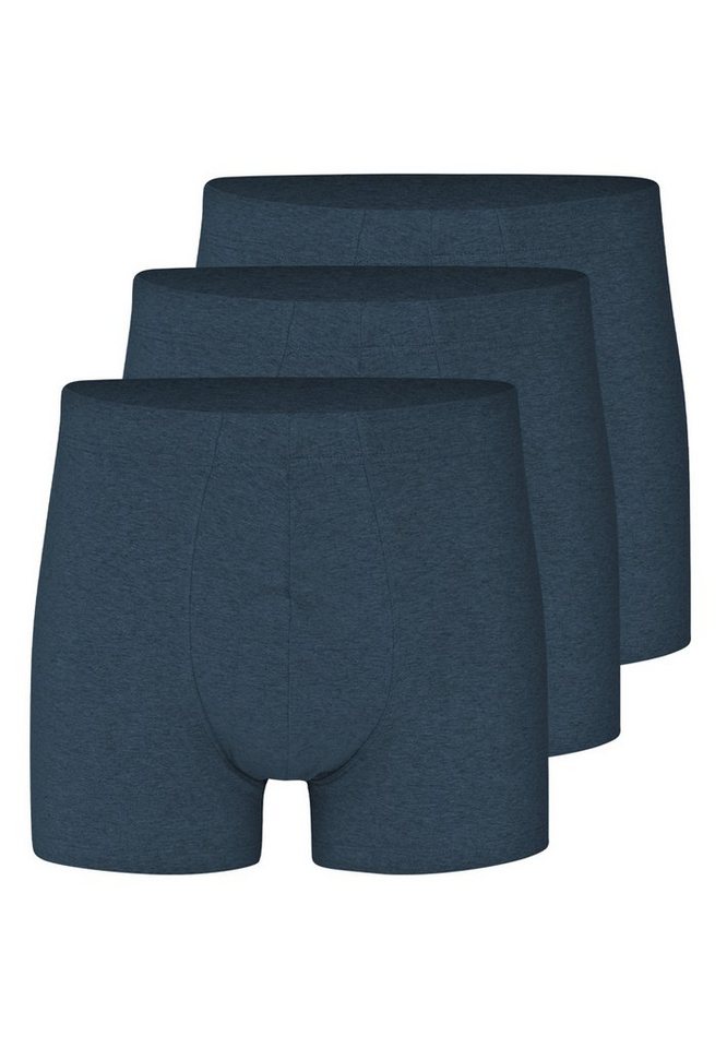 Almonu Retro Boxer 3er Pack Organic Cotton - Melange (Spar-Set, 3-St) Retro Short / Pant - Baumwolle - ohne Eingriff - Atmungsaktiv von Almonu