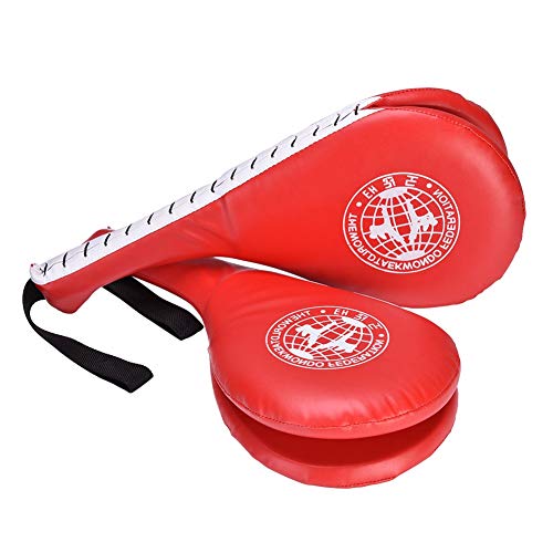 1 Paar Kick Boxing Pad Langlebige Double Target Pad für Karate Taekwondo Boxtraining Stanzen 1 Paar Kick Boxing Pad Langlebige Double Target Pad für Karate Taekwondo Boxtraining Stanzen von Alomejor