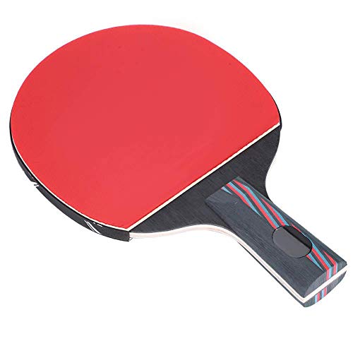 1 Stücke Pingpong-Schläger Professionelle Tischtennis 5-Sterne-Schläger-Kit mit Tragetasche Tischtenniszubehör von Alomejor