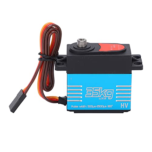 2 STÜCKE 35 KG Digital Servo 1: 8/1: 10 RC Auto Vollmetallgetriebe Servo für JR RC Hubschrauber Auto Boot Roboter von Alomejor