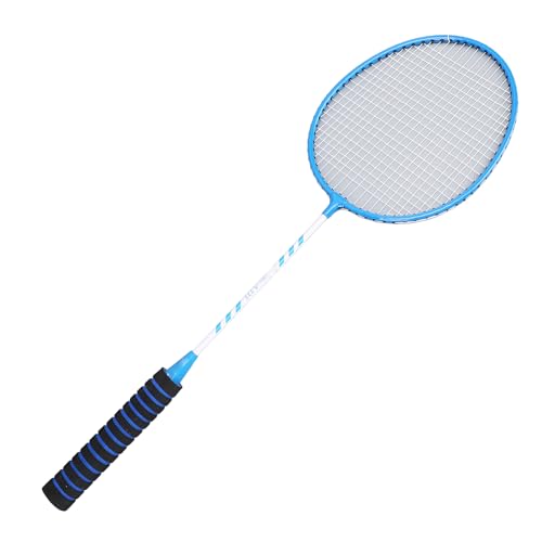 Alomejor 2-teiliger Badmintonschläger, Großer Sweet-Spot, Flexibler Badmintonschläger aus Legierung, Tragbar, für 2-Spieler-Training und Unterhaltung (Königsblau) von Alomejor