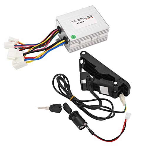 Alomejor 24V 500W Geschwindigkeit Motor Controller und Drossel Pedal mit Schloss Schlüssel für Elektro Fahrrad Roller Alomejor 24V 500W Geschwindigkeit Motor Controller und Drossel Pedal mit Schloss Schlüssel für Elektro Fahrrad Roller von Alomejor