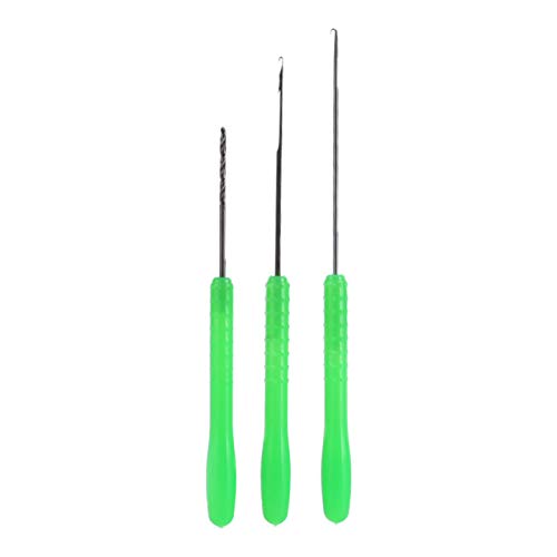 3 Stück/Set Karpfenfischen Haarbohrgeräte Boilie Rig 1PC Hakennadel, 1PC Stringer Nadel, 1PC Bohrnadel Handgefertigte Karpfen Rigs 3 Stück/Set Karpfenfischen Haarbohrgeräte Boilie Rig 1PC Hakennadel, 1PC Stringer Nadel, 1PC Bohrnadel Handgefertigte Karpfen Rigs von Alomejor