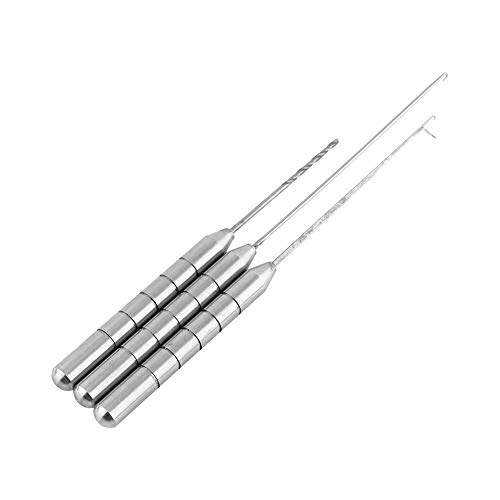 Alomejor 3 Teile/Satz Aluminiumlegierung Köder Nadel Fisch Bohrgerät Rigging Tool Kit für Herstellung von Rigs Alomejor 3 Teile/Satz Aluminiumlegierung Köder Nadel Fisch Bohrgerät Rigging Tool Kit für Herstellung von Rigs von Alomejor