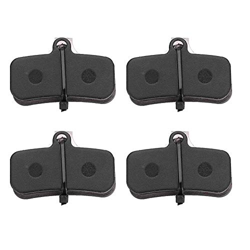 Alomejor 4 Pairs Fahrradbremse Teile Harz Halbmetall Fahrrad Scheibenbremsbelag für Saint M810, M820, ZEE M640 Alomejor 4 Pairs Fahrradbremse Teile Harz Halbmetall Fahrrad Scheibenbremsbelag für Saint M810, M820, ZEE M640 von Alomejor