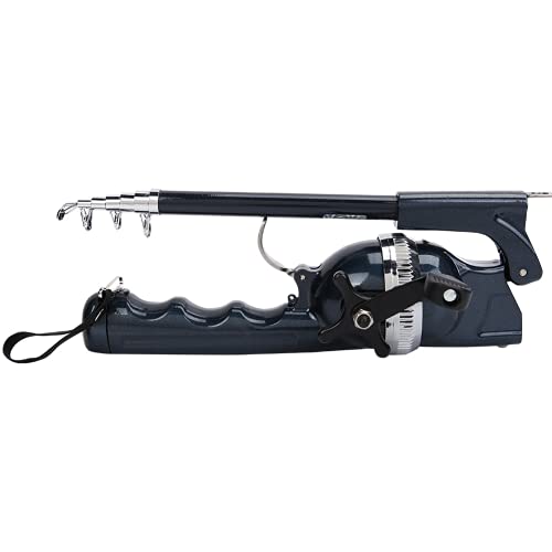 Alomejor Angelrute mit Rolle Reel Line und Angelschnur Baitcasting Combo Portable Casting Lure Tackle von Alomejor