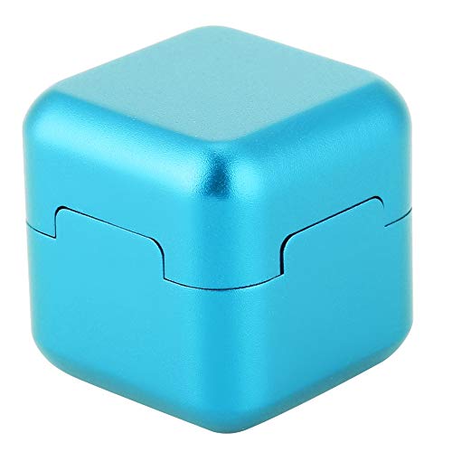Alomejor Billard Pool Kreidehalter Kreideträger Mini Cute Square Box Kreidehalter Billard Zubehör(Blau) von Alomejor