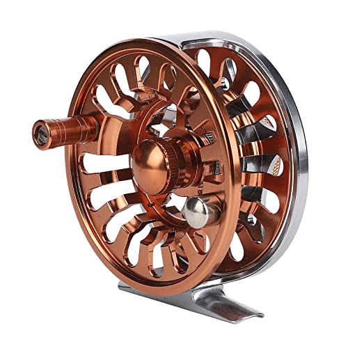 Alomejor Doppelte Farbe 5/6 Fliegenrollen CNC-gefräste Aluminiumlegierung 3 Lager Fliegenfischerrad für Den Außenbereich Alomejor Doppelte Farbe 5/6 Fliegenrollen CNC-gefräste Aluminiumlegierung 3 Lager Fliegenfischerrad für Den Außenbereich von Alomejor
