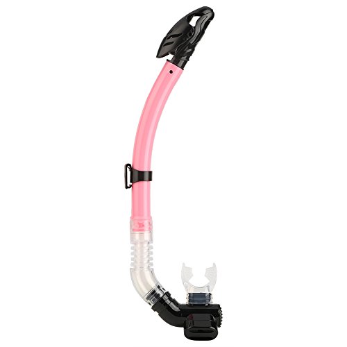 alomejor Dry Schnorchel Silikon trockene Luft Atmen Tube für Tauchen und Schnorcheln mit komfortablen Mundstück für Erwachsene Herren Damen Jungen Mädchen, rose alomejor Dry Schnorchel Silikon trockene Luft Atmen Tube für Tauchen und Schnorcheln mit komfortablen Mundstück für Erwachsene Herren Damen Jungen Mädchen, rose von Alomejor