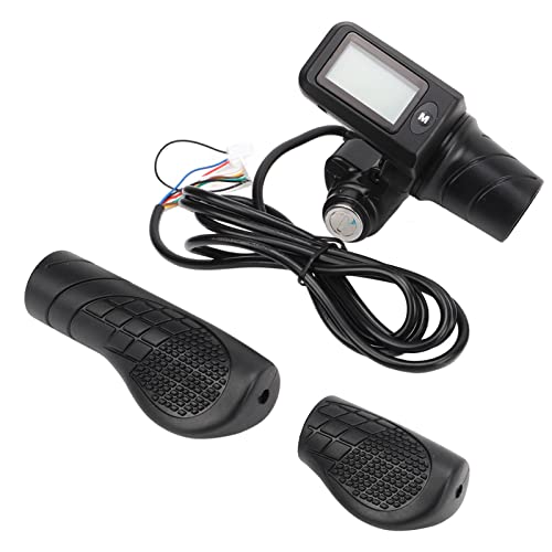 Alomejor E-Bike-Display-Griff-Set, 805 LCD-Display-Drehgasgriff für Elektrofahrräder, Roller mit Datenanzeige Alomejor E-Bike-Display-Griff-Set, 805 LCD-Display-Drehgasgriff für Elektrofahrräder, Roller mit Datenanzeige von Alomejor