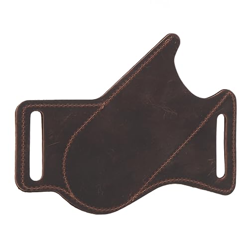 Alomejor EDC-Messerscheide aus Rindsleder, Leicht und Funktionell mit Leicht Zugänglicher Tasche Zum Bequemen Tragen in Alomejor EDC-Messerscheide aus Rindsleder, Leicht und Funktionell mit Leicht Zugänglicher Tasche Zum Bequemen Tragen in von Alomejor