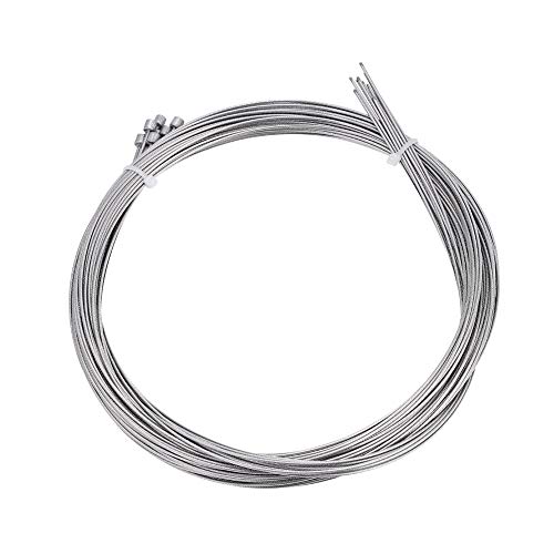 Alomejor Fahrrad Umwerfer Kabel Edelstahl Schaltdraht Austauschbare Inner Line 10 Stücke 2 Mt für Mountainbike Rennrad Faltrad Alomejor Fahrrad Umwerfer Kabel Edelstahl Schaltdraht Austauschbare Inner Line 10 Stücke 2 Mt für Mountainbike Rennrad Faltrad von Alomejor