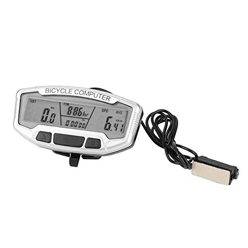 Alomejor Fahrradcomputer Kilometerzähler Wasserdichter kabelgebundener Fahrrad-Tachometer mit LCD-Display für Radfahren im Freien Alomejor Fahrradcomputer Kilometerzähler Wasserdichter kabelgebundener Fahrrad-Tachometer mit LCD-Display für Radfahren im Freien von Alomejor