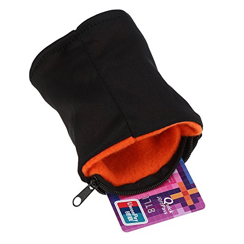 Alomejor Handgelenktasche mit Fleece-Reißverschluss, für Laufen, Reisen, Fitnessstudio, Radfahren, Sport, Schlüsselaufbewahrung, sicher, leicht, Orange Alomejor Handgelenktasche mit Fleece-Reißverschluss, für Laufen, Reisen, Fitnessstudio, Radfahren, Sport, Schlüsselaufbewahrung, sicher, leicht, Orange von Alomejor