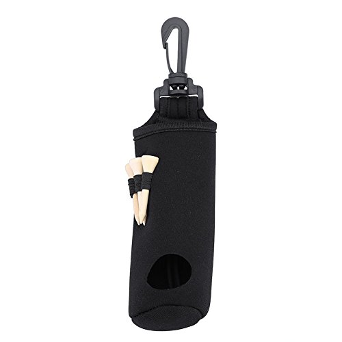 Alomejor Golfballtaschen-Halter, Clip, Utility-Beutel, Golftee-Halter, Tragetasche, Gürteltasche, Zubehör (schwarz) Alomejor Golfballtaschen-Halter, Clip, Utility-Beutel, Golftee-Halter, Tragetasche, Gürteltasche, Zubehör (schwarz) von Alomejor