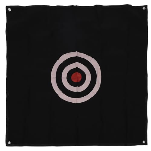 Alomejor Golf-Ziel, 4,9 Fuß Oxford-Tuch, Schlagnetz, Übungshilfe, Tragbar, Praktisch für den Austausch (Black) von Alomejor
