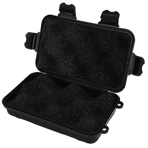 Alomejor Kleine, wasserdichte, Stoßfeste Survival-Container-Tragebox mit 2 U-förmigen Schnallen-Aufbewahrungskoffern für Outdoor-Abenteuer Alomejor Kleine, wasserdichte, Stoßfeste Survival-Container-Tragebox mit 2 U-förmigen Schnallen-Aufbewahrungskoffern für Outdoor-Abenteuer von Alomejor