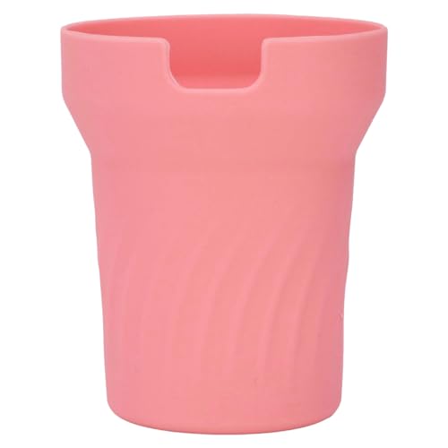 Alomejor Kratzfester Cup-Bodenschutz aus Silikon mit Hoher Taille für 40oz Cup Boot (Pfirsichrosa) von Alomejor