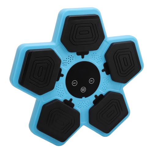 Alomejor Musik Boxen Maschine Fitness Interaktive Intelligente Musik Stanzen Ziel Wand Montiert Punching Pad Maschine für Indoor Hause (Blue) von Alomejor