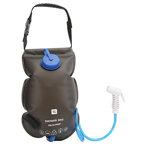 Alomejor Outdoor Duschtasche Lebensmittelqualität TPU Trinkwasserspeicher Tragbare Badetasche für Camping Reisen Wandern 5L Alomejor Outdoor Duschtasche Lebensmittelqualität TPU Trinkwasserspeicher Tragbare Badetasche für Camping Reisen Wandern 5L von Alomejor