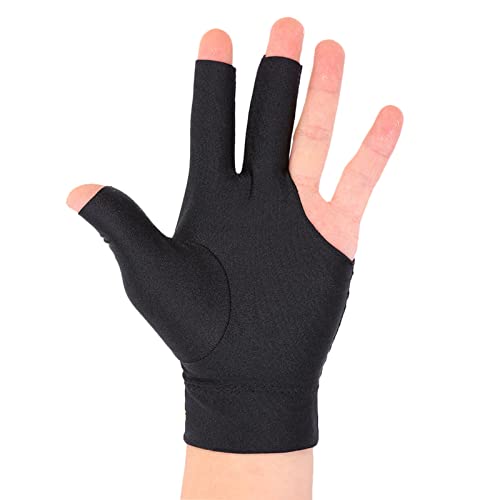 Alomejor Professionelle Snooker Billardhandschuhe Queue Poolhandschuhe Linke Hand Öffnen DREI Finger Spandex-Handschuh Alomejor Professionelle Snooker Billardhandschuhe Queue Poolhandschuhe Linke Hand Öffnen DREI Finger Spandex-Handschuh von Alomejor