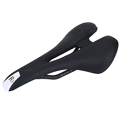Alomejor Fahrradsattel Professioneller Mountainbike-Sattel mit ergonomischem Design, stoßdämpfender Sattel für Rennrad und Mountainbike Alomejor Fahrradsattel Professioneller Mountainbike-Sattel mit ergonomischem Design, stoßdämpfender Sattel für Rennrad und Mountainbike von Alomejor