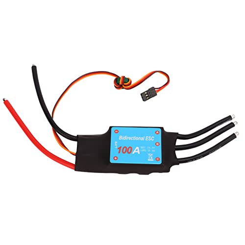 Alomejor RC Boat ESC, 100A Brushless ESC Schwarz 5V 5A BEC Ausgang Auto Learning RC Boat Brushless ESC Ersatz Alomejor RC Boat ESC, 100A Brushless ESC Schwarz 5V 5A BEC Ausgang Auto Learning RC Boat Brushless ESC Ersatz von Alomejor