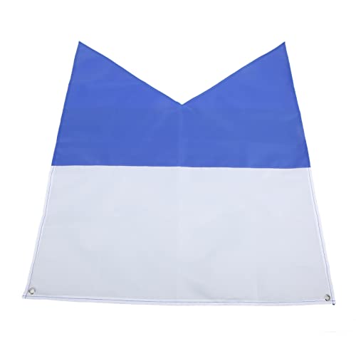 Tauchboot-Alpha-Flagge, Leichtes Tauchen, Blau & Weiße Flaggen, 70 X 60 Cm, Polyester Taucher Flagge mit Leuchtenden Farben Zum Schnorcheln Unter Wasser Tauchboot-Alpha-Flagge, Leichtes Tauchen, Blau & Weiße Flaggen, 70 X 60 Cm, Polyester Taucher Flagge mit Leuchtenden Farben Zum Schnorcheln Unter Wasser von Alomejor