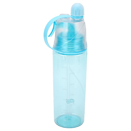 Alomejor Wasserflasche, Klare Skala, Breite Anwendung, Große Kapazität, Leicht zu Trinkende Trinkflasche Zum Wandern (Blau) von Alomejor